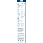 BOSCH 653 Scheibenwischer Twin 3 397 118 324 BOSCH 653 Scheibenwischer Twin 3 397 118 324