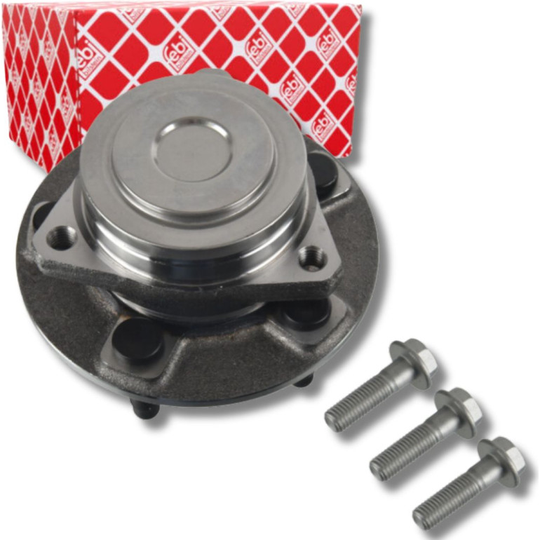 FEBI BILSTEIN 180128 Radlagersatz Hinterachse, Radlager in Radnabe integriert, mit ABS-Sensorring, 91 mm, Schrägkugellager FEBI BILSTEIN 180128 Radlagersatz Hinterachse, Radlager in Radnabe integriert, mit ABS-Sensorring, 91 mm, Schrägkugellager