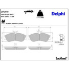 Delphi Bremsbelagsatz, Scheibenbremse LP1749 Delphi Bremsbelagsatz, Scheibenbremse LP1749