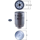 Knecht | Kraftstofffilter | KC 17D