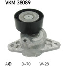 SKF | Spannrolle, Keilrippenriemen | VKM 38089