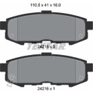 Textar | Bremsbelagsatz, Scheibenbremse | 2421501