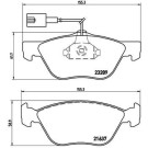 Brembo | Bremsbelagsatz, Scheibenbremse | P 23 077