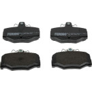 FDB707 Bremsbelagsatz, Scheibenbremse PREMIER ECO FRICTION