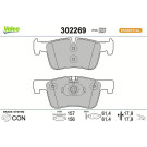 Valeo Bremsbelagsatz, Scheibenbremse ESSENTIAL 302269