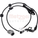 Metzger | Sensor, Raddrehzahl | 09001548