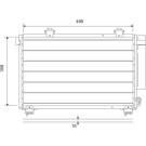 814307 Kondensator, Klimaanlage