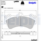LP2057 Bremsbelagsatz, Scheibenbremse