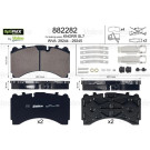 882282 Bremsbelagsatz, Scheibenbremse OPTIPACK 882282 Bremsbelagsatz, Scheibenbremse OPTIPACK