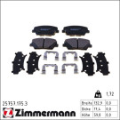 Zimmermann Bremsbelagsatz, Scheibenbremse 25757.175.3