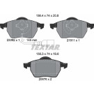 Textar | Bremsbelagsatz, Scheibenbremse | 2339201