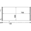 AC 689 000S Kondensator, Klimaanlage BEHR
