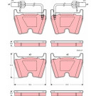 GDB1507 Bremsbelagsatz, Scheibenbremse GDB1507 Bremsbelagsatz, Scheibenbremse