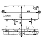 Mahle | Ausgleichsbehälter, Kühlmittel | CRT 46 000S