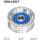 VKM 63017 Umlenk-/Führungsrolle, Keilrippenriemen