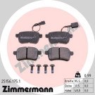 Zimmermann | Bremsbelagsatz, Scheibenbremse | 25156.175.1