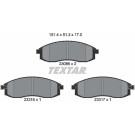 Textar | Bremsbelagsatz, Scheibenbremse | 2308601