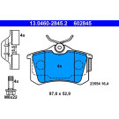 Bremsensatz, Scheibenbremse