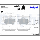 Delphi | Bremsbelagsatz, Scheibenbremse | LP2442 Delphi | Bremsbelagsatz, Scheibenbremse | LP2442