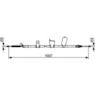 1 987 482 627 Seilzug, Feststellbremse 1 987 482 627 Seilzug, Feststellbremse