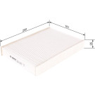 BOSCH 1 987 435 057 Innenraumfilter FILTER+pro