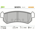 301874 Bremsbelagsatz, Scheibenbremse ESSENTIAL