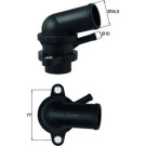 TI 239 87D Thermostat, Kühlmittel BEHR