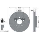 Textar | Bremsscheibe | 92146900