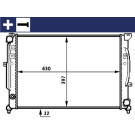 Mahle | Kühler, Motorkühlung | CR 423 000S