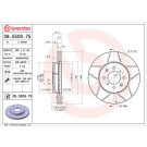 Brembo | Bremsscheibe | 09.5509.75