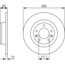 BOSCH | Bremsscheibe | 0 986 479 311