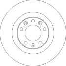 TRW | Bremsscheibe | DF6667