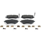 BOSCH | Bremsbelagsatz, Scheibenbremse | 0 986 494 585