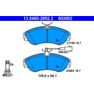 13.0460-2852.2 Bremsbelagsatz, Scheibenbremse