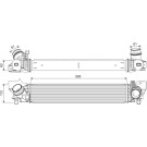 822924 Ladeluftkühler