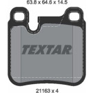 Textar | Bremsbelagsatz, Scheibenbremse | 2116301