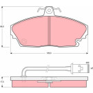 GDB479 Bremsbelagsatz, Scheibenbremse GDB479 Bremsbelagsatz, Scheibenbremse