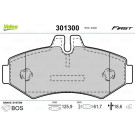 Valeo | Bremsbelagsatz, Scheibenbremse | 301300