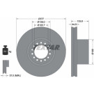 Textar | Bremsscheibe | 93101400