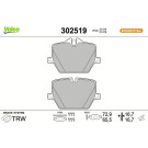 Valeo Bremsbelagsatz, Scheibenbremse ESSENTIAL 302519