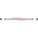 Metzger | Bremsschlauch | 4114079