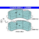 13.0470-5692.2 Bremsbelagsatz, Scheibenbremse ATE Ceramic
