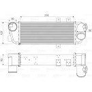 Valeo | Ladeluftkühler | 818333