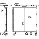 Mahle | Kühler, Motorkühlung | CR 831 000S