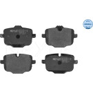 Meyle Bremsbelagsatz, Scheibenbremse MEYLE-ORIGINAL: True to OE 025 247 0318