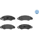 Meyle Bremsbelagsatz, Scheibenbremse MEYLE-ORIGINAL: True to OE 025 232 9614/W