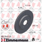 Zimmermann | Bremsscheibe | 285.3545.20