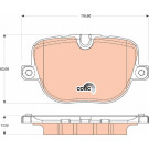 GDB1824 Bremsbelagsatz, Scheibenbremse COTEC GDB1824 Bremsbelagsatz, Scheibenbremse COTEC