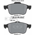 Textar Bremsbelagsatz, Scheibenbremse Q+ 2433901