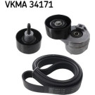 VKMA 34171 Keilrippenriemensatz